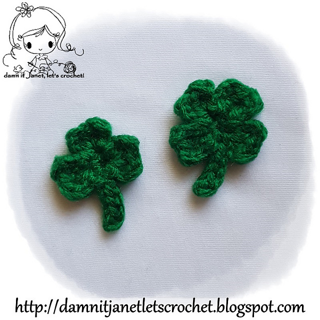 Clover Appliqués for St. Patrick's Day