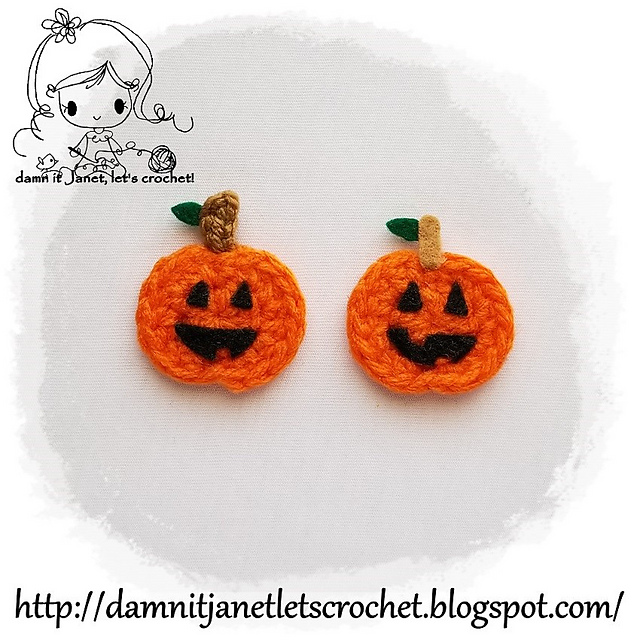 Jack-o-Lantern Pumpkin Applique