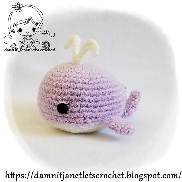Round Plush Whale