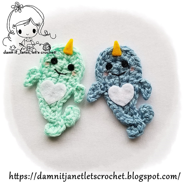 Narwhal Applique
