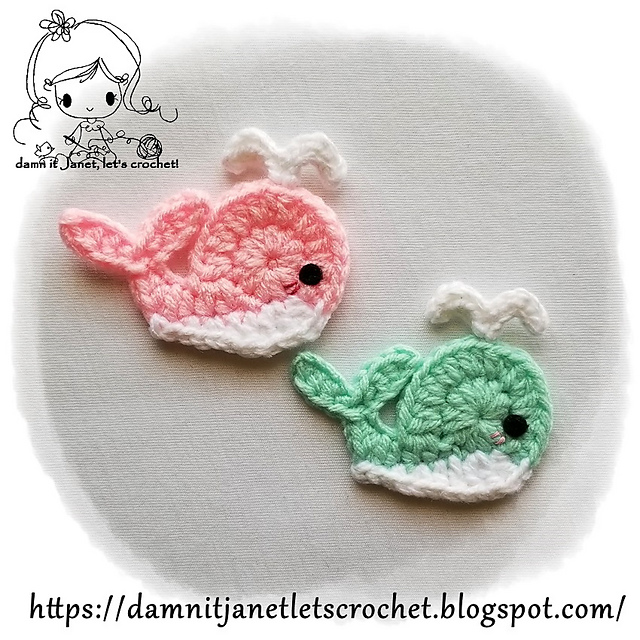 Whale Applique