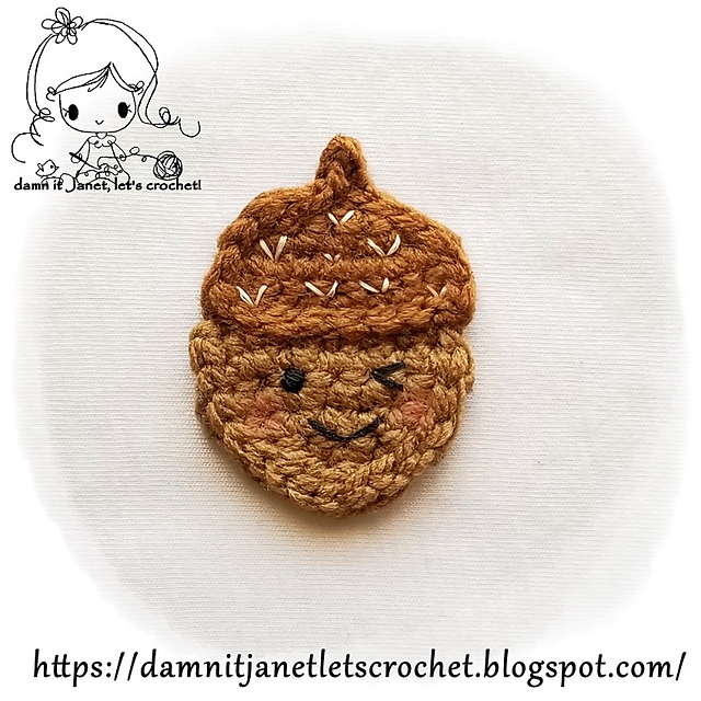 Acorn Applique