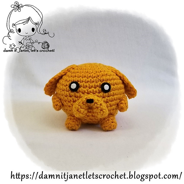 Round Plush Jake the Dog