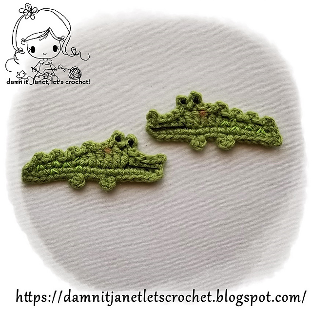 Crocodile Applique