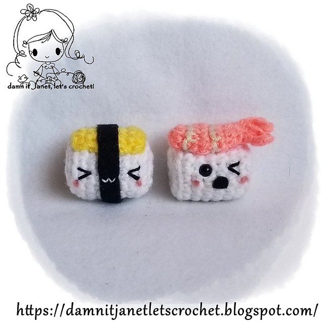 Nigiri & Tamago Sushi Plushie
