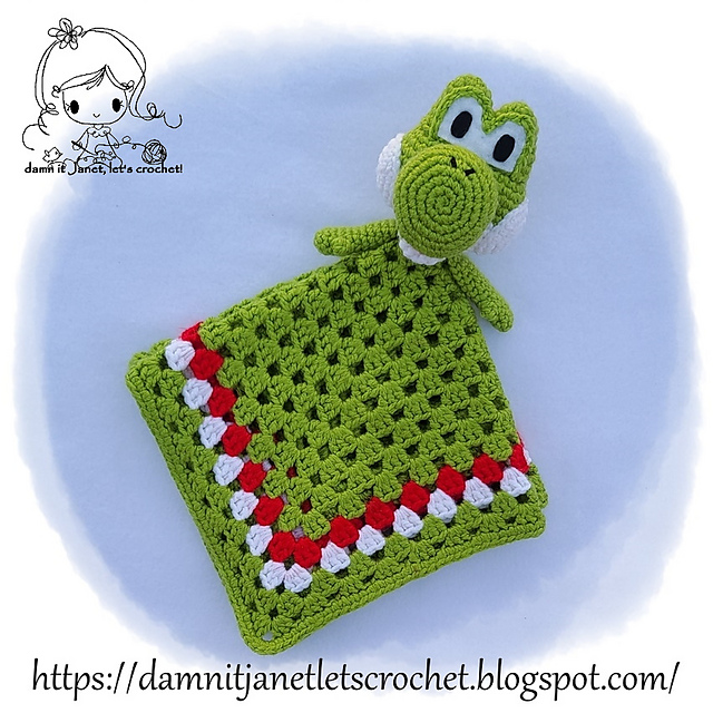 Ravelry: Yoshi Lovey pattern by Janet Carrillo