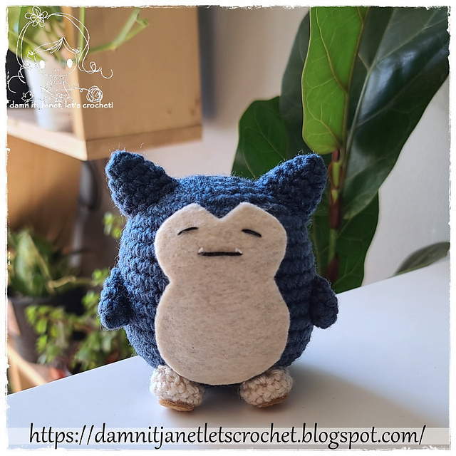Round Plush Snorlax