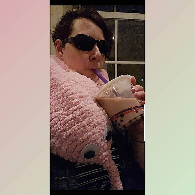 Worm on a String Scarf