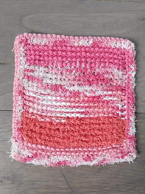 Tunisian Scrubby Cloth