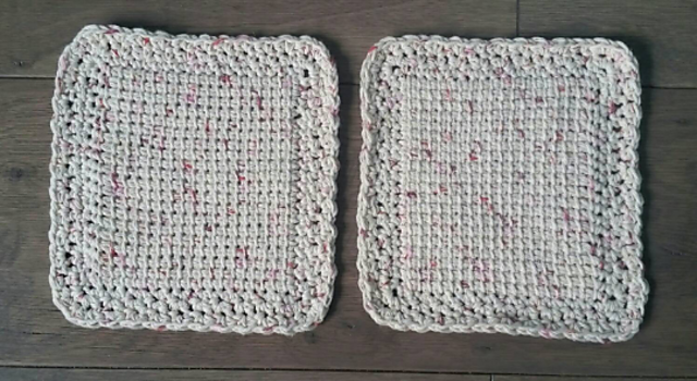 Tunisian Wash Cloth and How To