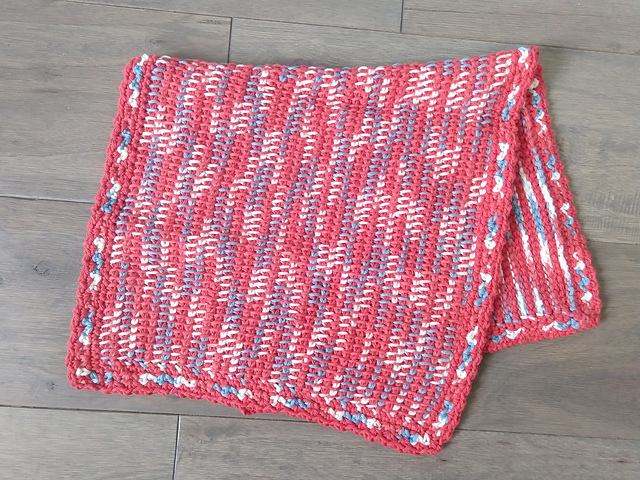 Tunisian Tweed Hand Towel
