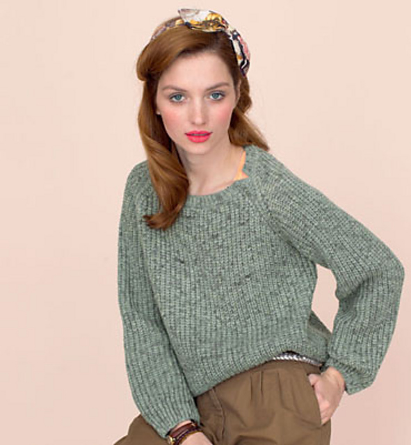 pull court boyish Femme #094-T13-093
