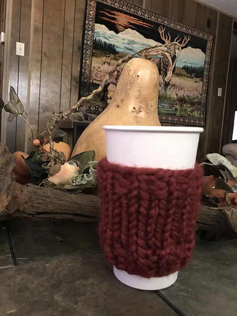 Rustic Chunky Coffee Sleeve