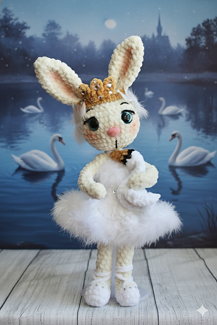 Odette the Swan Bunny