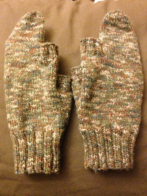 2. Adult's Half or Full Finger Mittens