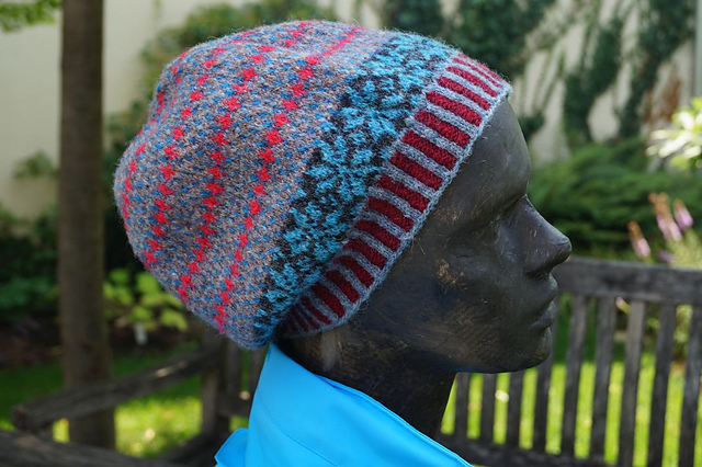 Beanie mit Sternen