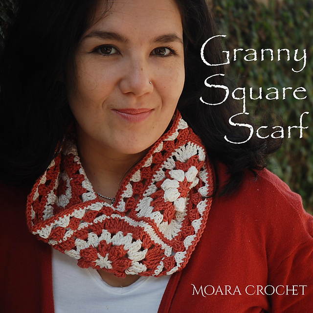 Granny Square Scarf