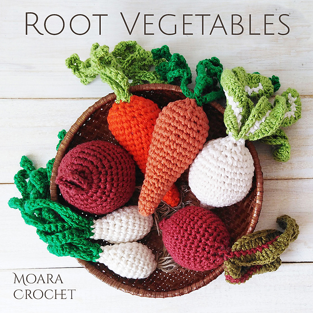 Ravelry: Root Vegetables pattern by Roseanna Murray