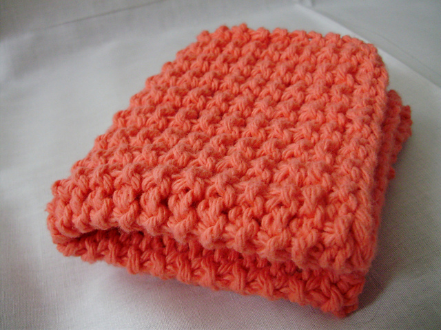 Simple Popcorn Dishcloth