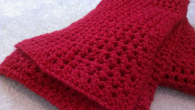 Simple Lace Scarf