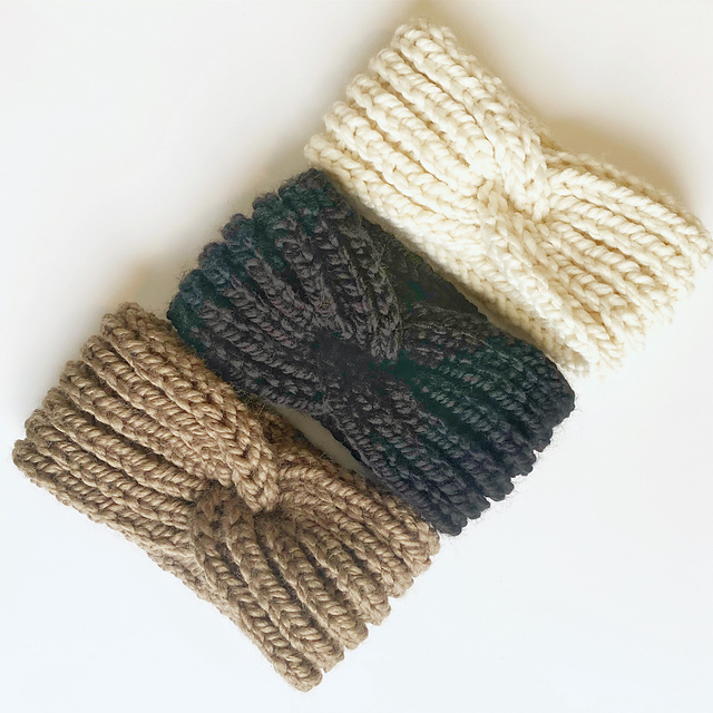Bulky Twisted Headband