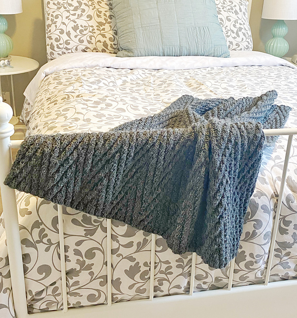 Highs and Lows Baby Blanket