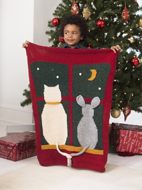 Cat and Mouse blanket