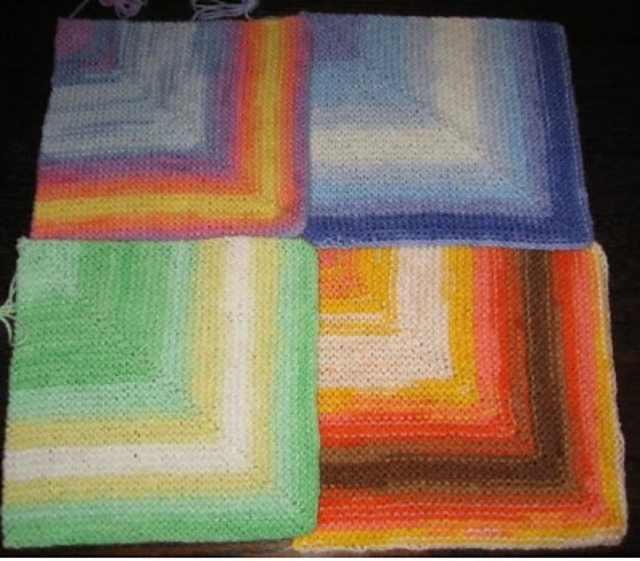 Ravelry: KAS Mitred Square pattern by knit-a-square