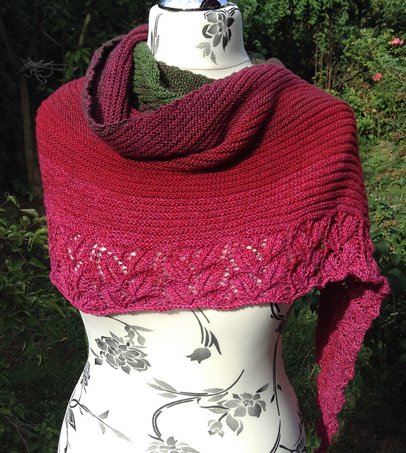 Vintage Leaves Scarf