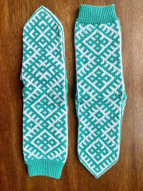 Mistake Motif Socks
