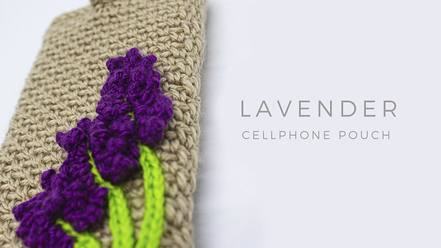 Lavender Cellphone Pouch
