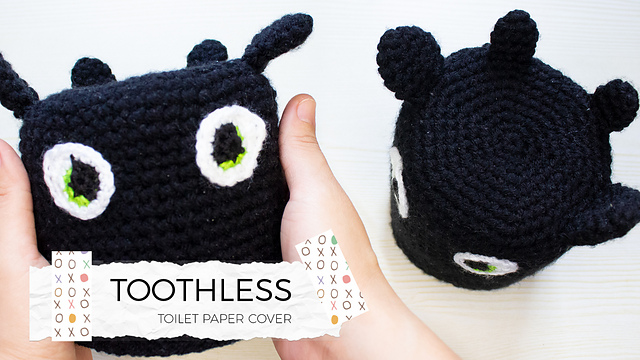 Toothless Toilet Paper Cover