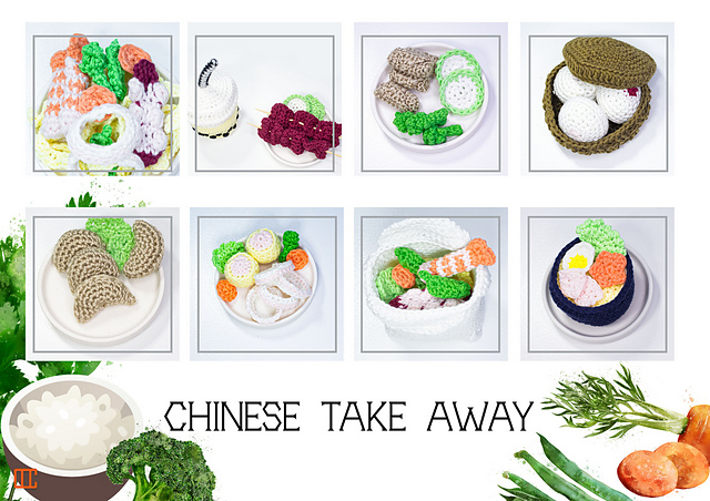 Chinese Take Away Amigurumi