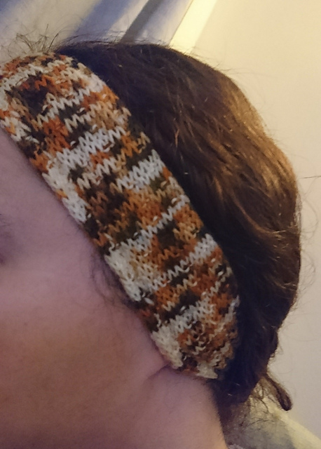 Cosy Calico Ear Warmer
