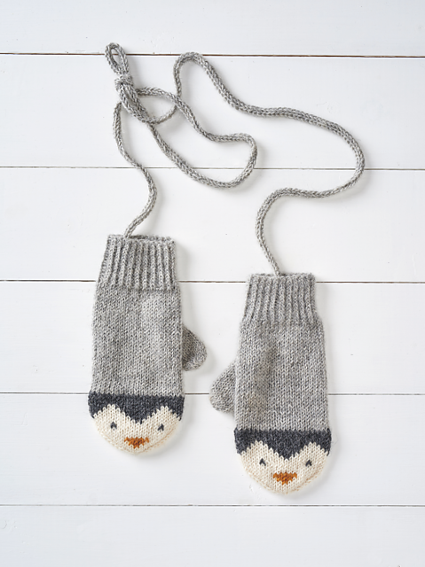 Penguin mittens