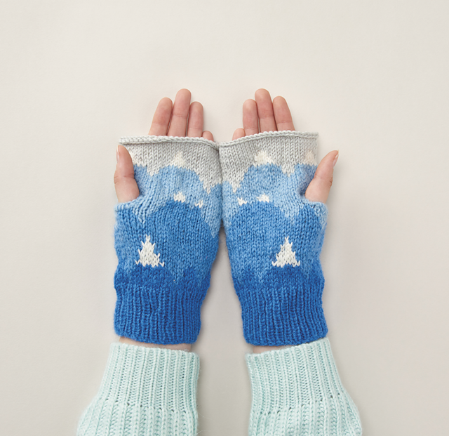 Beat the chills mountain wrist warmers