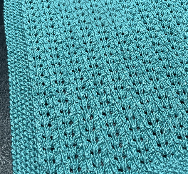 Eyelet Delight Blanket
