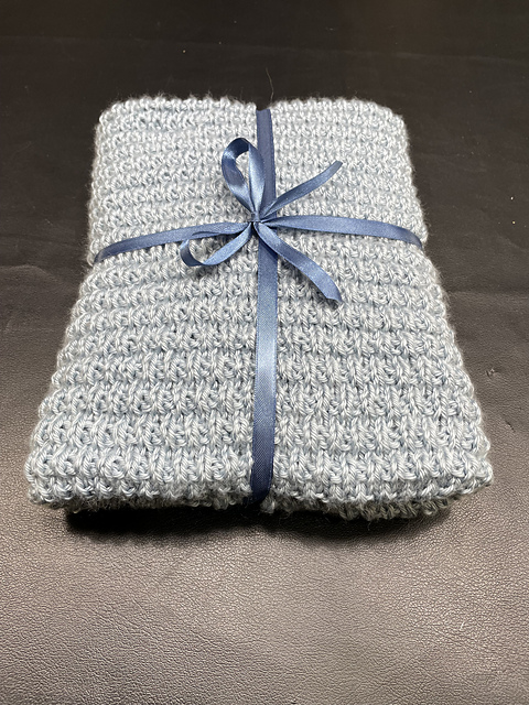 Raindrop Baby Blanket