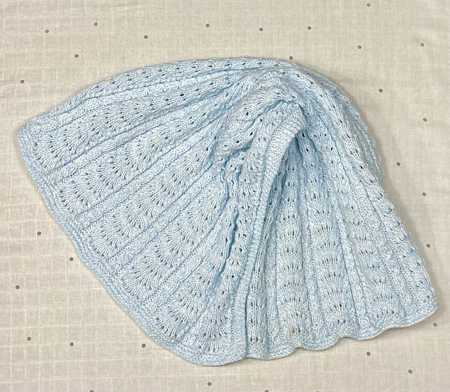Misty Wave Baby Blanket
