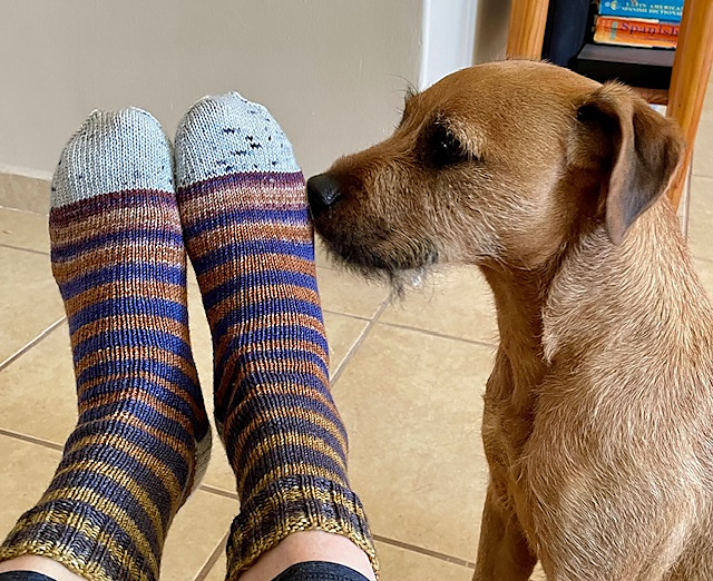 Simple Sock Cuff Down