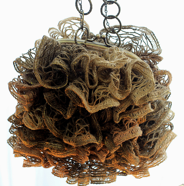 Ruffle Clutch