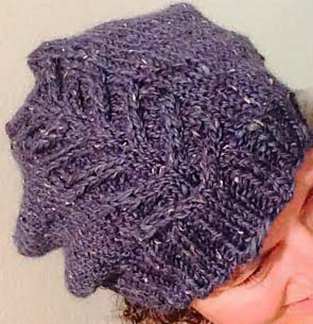 Staghorn Cable Slouch Hat