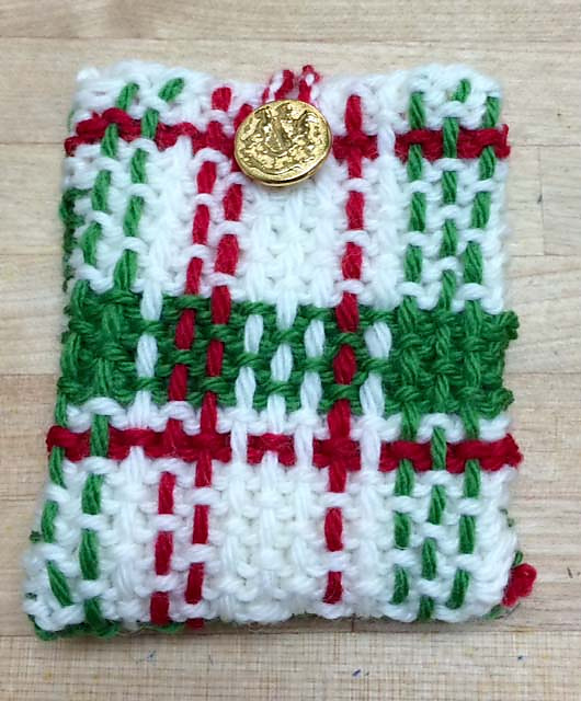 Plaid Gift Card Holder