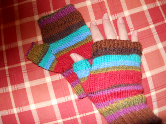 Fingerless Mitts