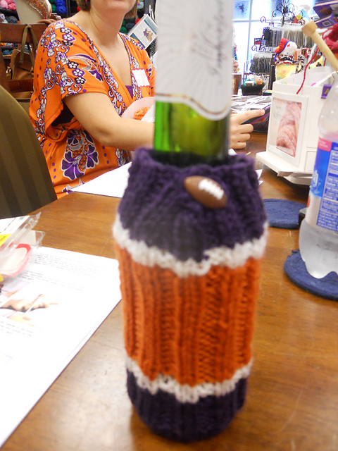 School Spirit Bottle Cozy