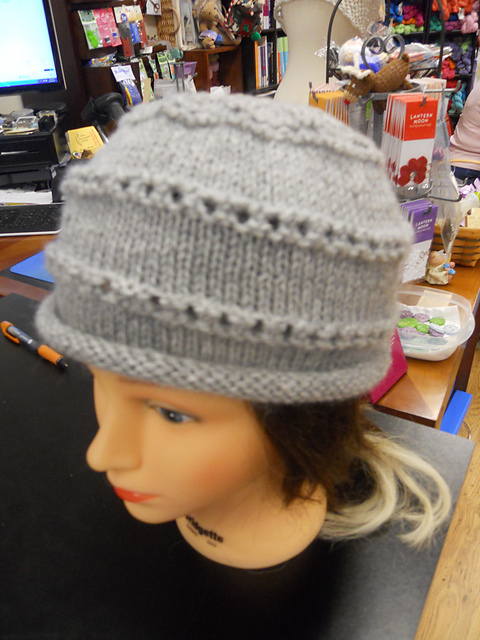 Eyelet Hat