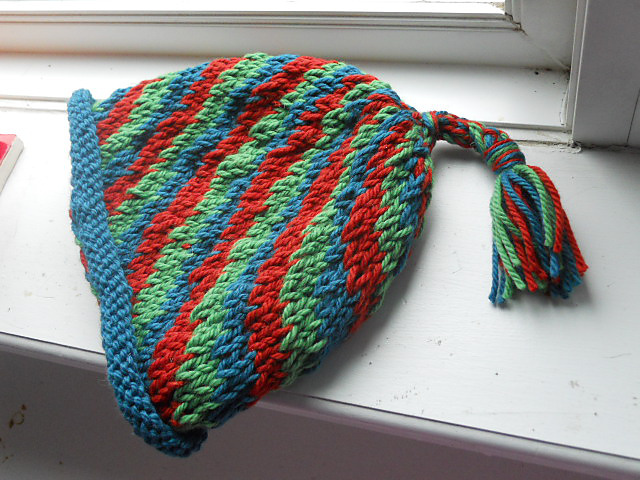 Swirly Stripey Hat of Delite