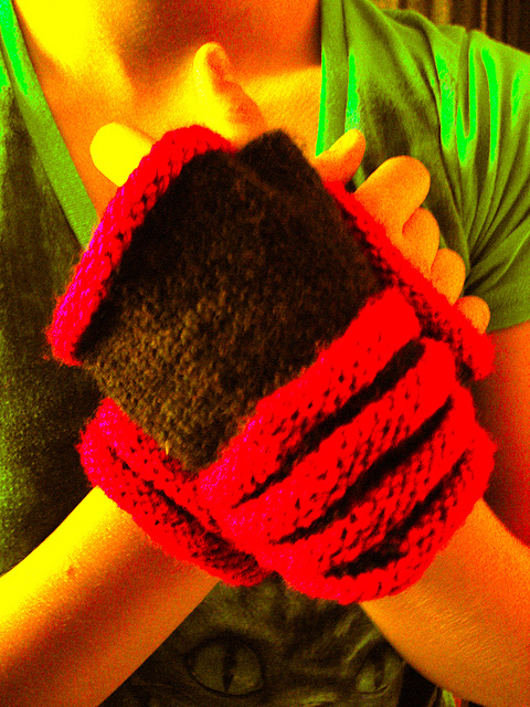Fall Rocker Fingerless Gloves