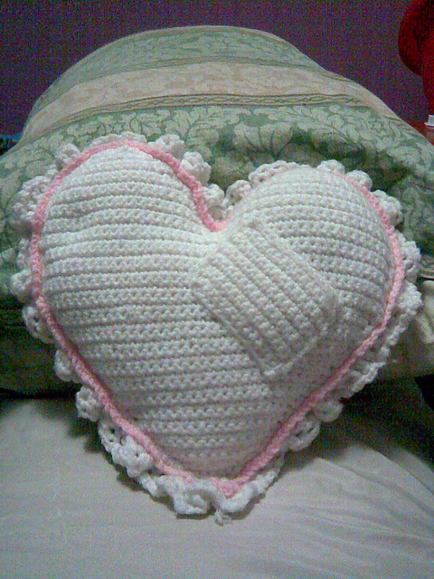 Heart Pocket Pal Pillow