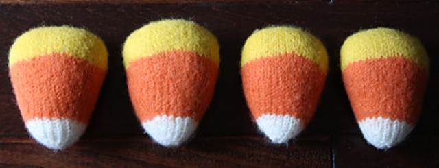 Felted Candy Corn